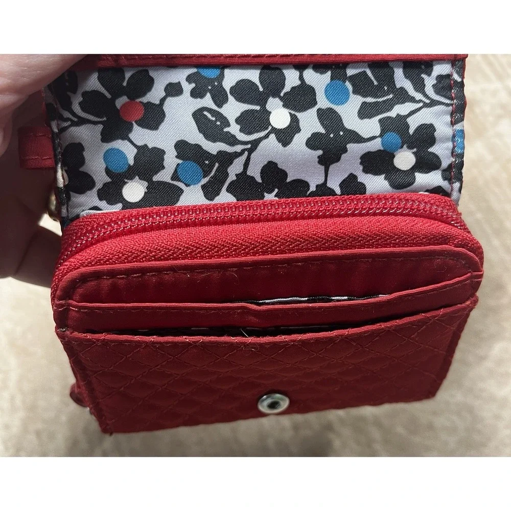 vera bradley red Wallet - Picture 5 of 7
